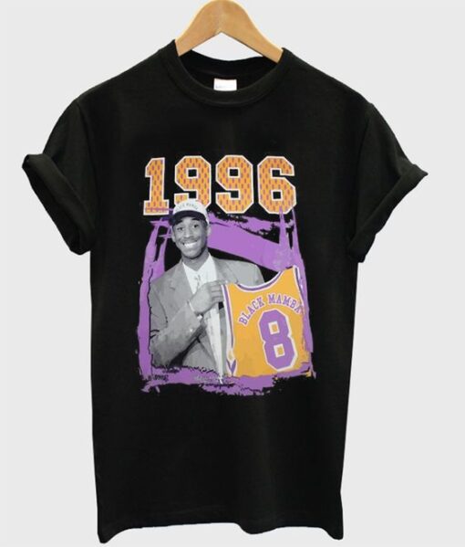 1996 kobe bryant t-shirt ZNF08