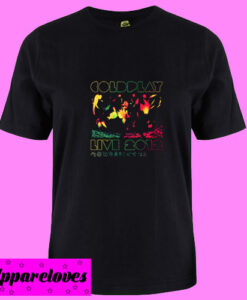 2012 Australian Tour Coldplay T shirt