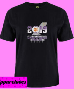 2019 Clemson Tigers CFP national champions Clemson Tigers T shirt