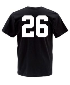 26 tshirt back