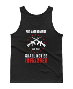 2nd Amendment Shall Not Be Infringed Mens Tank Top