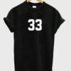 33 T shirt