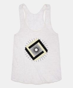 3D Geometric Square T-Shirt ZNF08