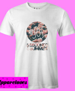 5 Seconds Of Summer flower T-Shirt