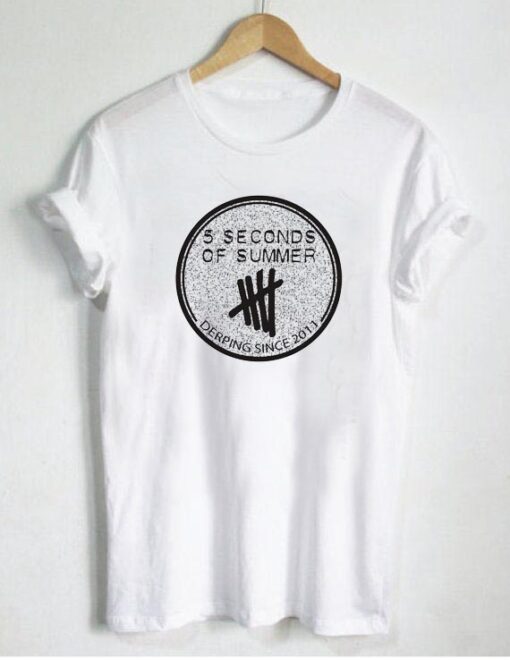 5 sos derping since 2011 T Shirt Size S,M,L,XL,2XL,3XL