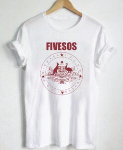 5 sos fivesos logo T Shirt Size S,M,L,XL,2XL,3XL