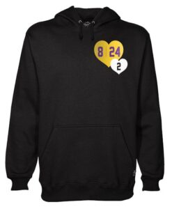 8 24 2 Kobe & Gigi in Hearts Hoodie ZNF08