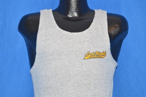 80s Late Night with David Letterman Tank Top t-shirt