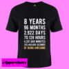 8th Birthday T Shirt