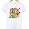 90’s Cartoon Mash Up Nickelodeon T-Shirt KM