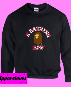 A Bathing Ape Katakana College Sweatshirt