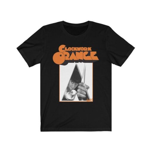 A Clockwork Orange retro movie tshirt