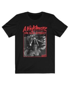 A Nightmare on Elm street retro movie tshirt