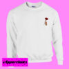 A Rose Flower In Hand Sweatshirt