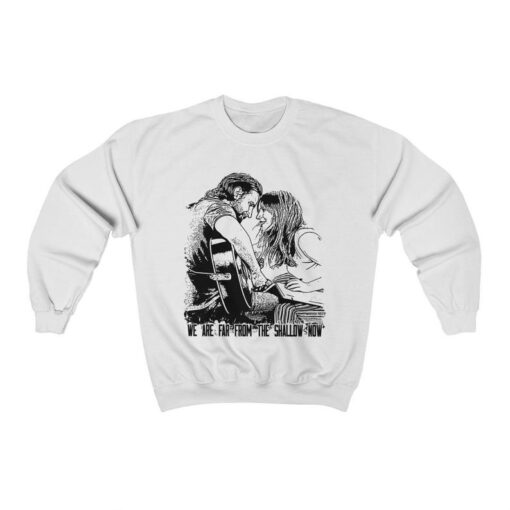 A-Star-Is-Born-Shallow-Fan-Art-Unisex-Heavy-Blend-Sweatshirt THD