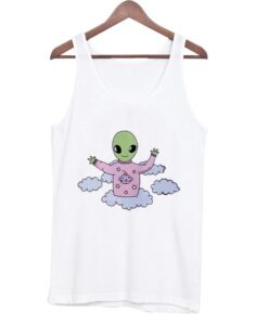 A cute alien tanktop ZNF08