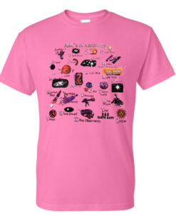 ABC’s of astronomy T-shirt thd