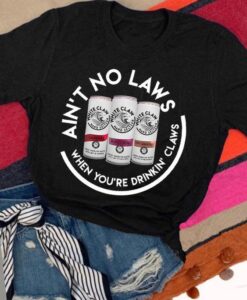 AIN`T NO LAWS T SHIRT ZNF08