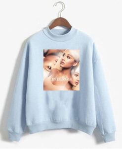 ARIANA GRANDE BLUE SWEATSHIRT ZNF08