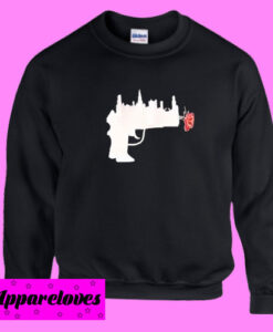 Abstrack Gun Rose Sweatshirt