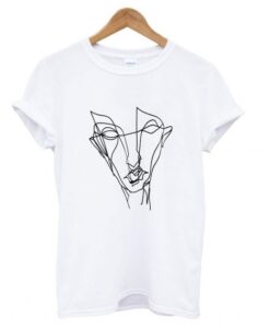 Abstract Graffiti Face T Shirt KM