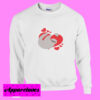 Adorable Valentines Day Sloth Sweatshirt