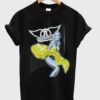 Aerosmith Robot Yellow Dress T Shirt