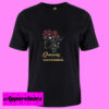 Afro black Queens are born in November T Shirt