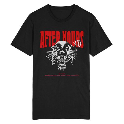 After Hours T-shirt, Xo T-shirtAfter Hours T-shirt, Xo T-shirt