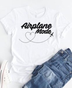 Airplane mode T shirt ZNF08