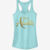 Aladdin Live Action Logo Girls Tank ZNF08