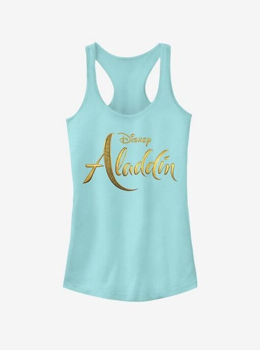 Aladdin Live Action Logo Girls Tank ZNF08