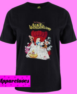 Alice in Wonderland Retro T Shirt