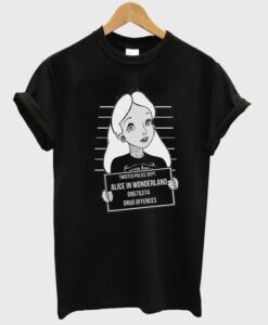 Alice in wonderland Tshirt ZNF08