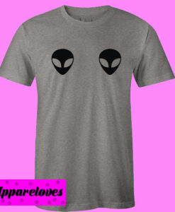 Alien Boobs T shirt