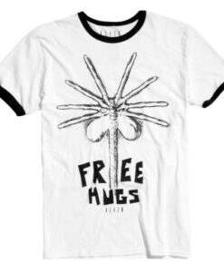 Alien Free Hugs Ringer T-Shirt