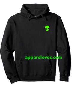 Alien Head Pocket Patch Hoodie THD