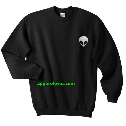 Alien Head Sweatshirt THD