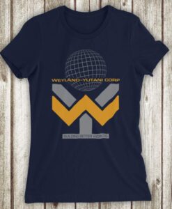 Alien Prometheus Weyland Yutani Logo Sci Fi Film Building Worlds Unofficial T-Shirt