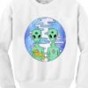 Aliens with cat sweater ZNF08