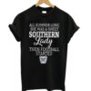 All Summer Long she was a Butler Bulldogs Tshirt