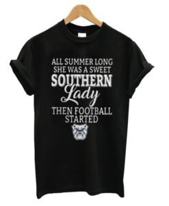 All Summer Long she was a Butler Bulldogs Tshirt