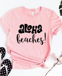 Aloha Beaches Bridal T-Shirt ZNF08