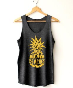 Aloha beaches beaches Tanks Tops ZNF08