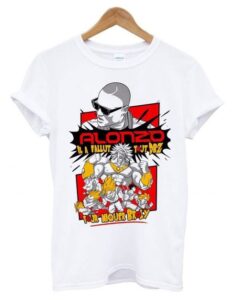 Alonzo Rap Hip Hop Il a Fallut Tout DBZ Pour Niquer Broly T shirt ZNF08