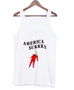 America Sukkks Tank Top ZNF08