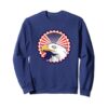 American Eagle USA Flag Sweatshirt DAP