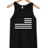 American Flag B&W Tanktop ZNF08