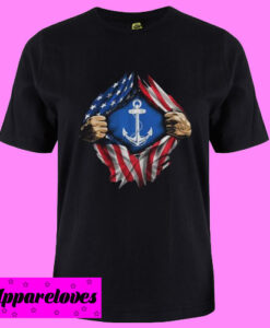 American Flag Sailor T shirt