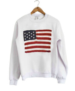 American Flag Sweatshirt